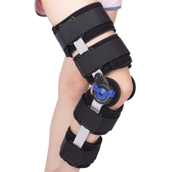 Hinged Knee Brace (ROM Adjustable)